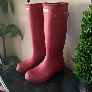 Hunter original tall boots